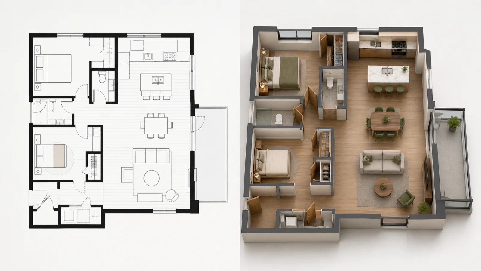Furnished Plan example