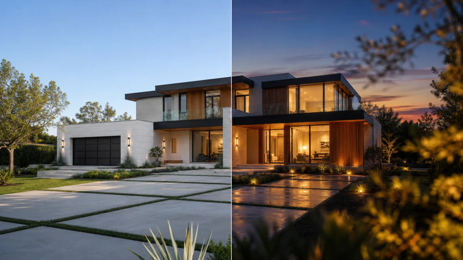 Exterior Reveal example